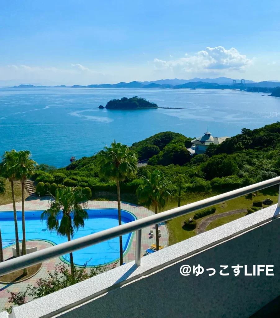 グランドメルキュール淡路島の部屋からの眺め