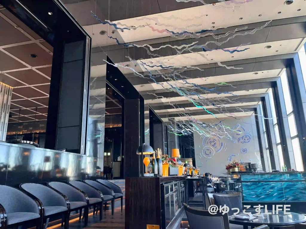 「DINING&BAR TABLE 9 TOKYO」の様子