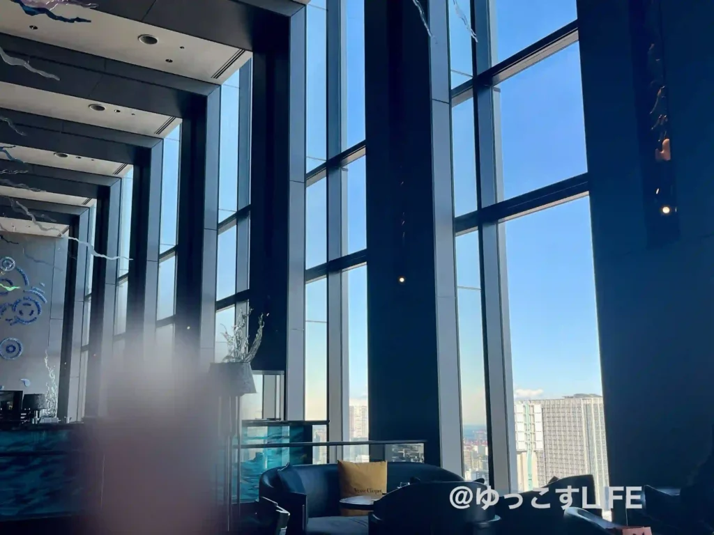 品川プリンスホテルの「DINING&BAR TABLE 9 TOKYO」の様子①